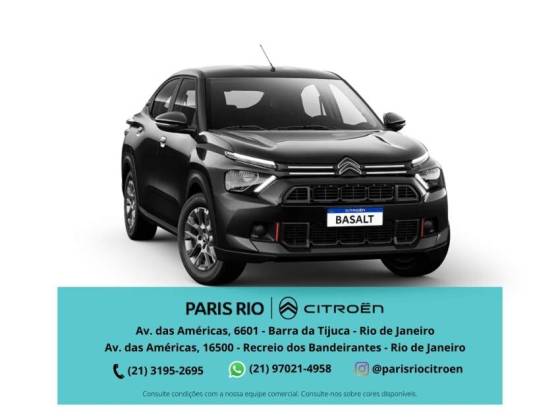 CITROËN BASALT 1.0 FIREFLY FLEX FEEL MANUAL CITROËN BASALT 1.0 FIREFLY FLEX FEEL MANUAL